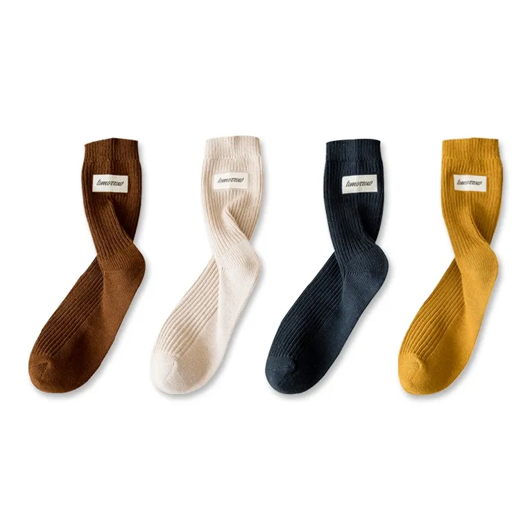 YOOKA Mid Calf Socks Women's Combo Set-15