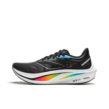 LiNing Wear Resistant Slip Resistant Low Top Casual Running Shoes Men's Black