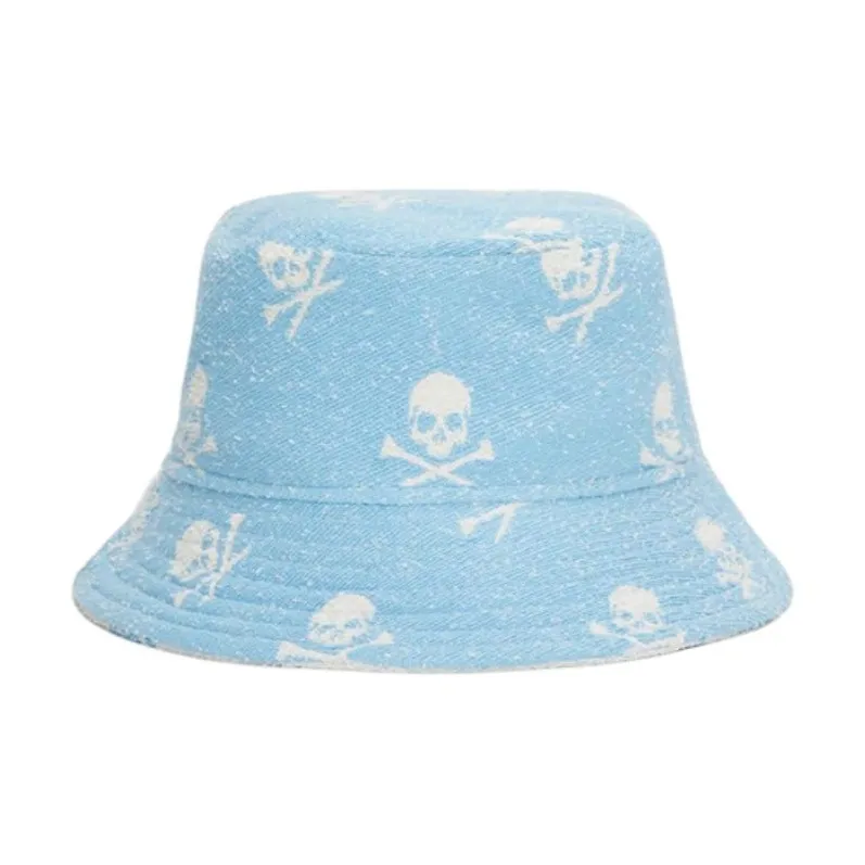 GFORE Cotton Bucket Hats Unisex White/Blue-1
