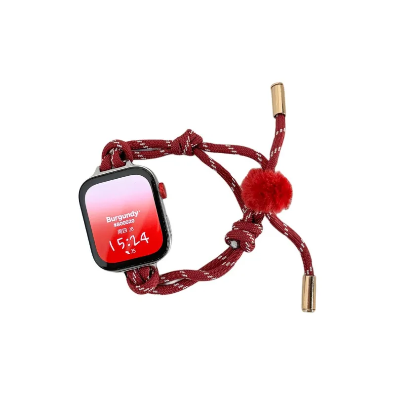 Mr. Strap Apple Compatibility Watch Band 12.5 21cm Fabric Material-8