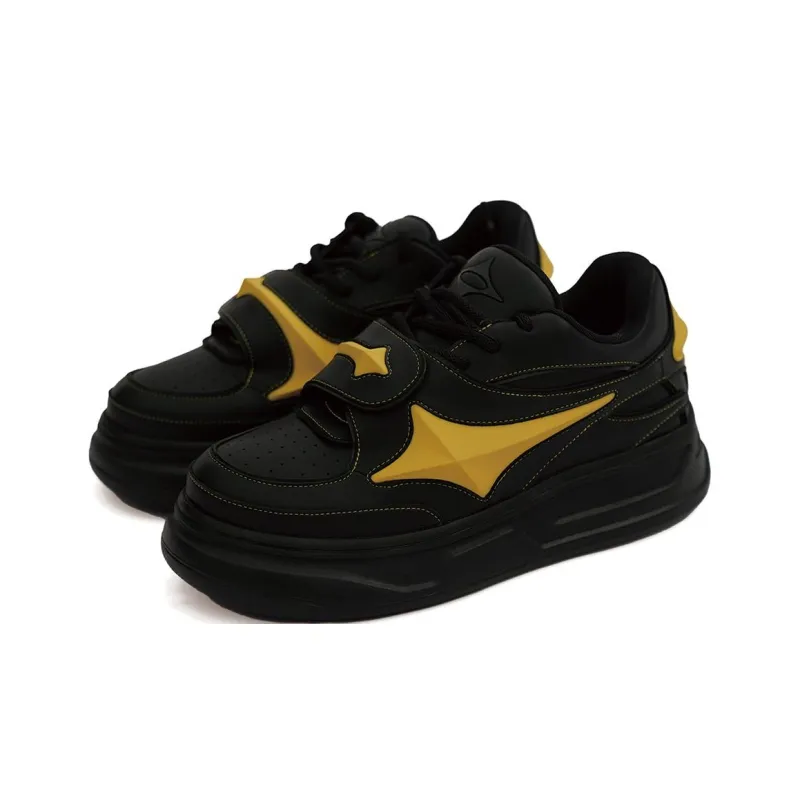 1807 Anti Slip Wear Resistant Low Top Skateboard Shoes Unisex-7