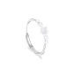 Intertwined Branch Camellia Design Couple Rings (Women's)