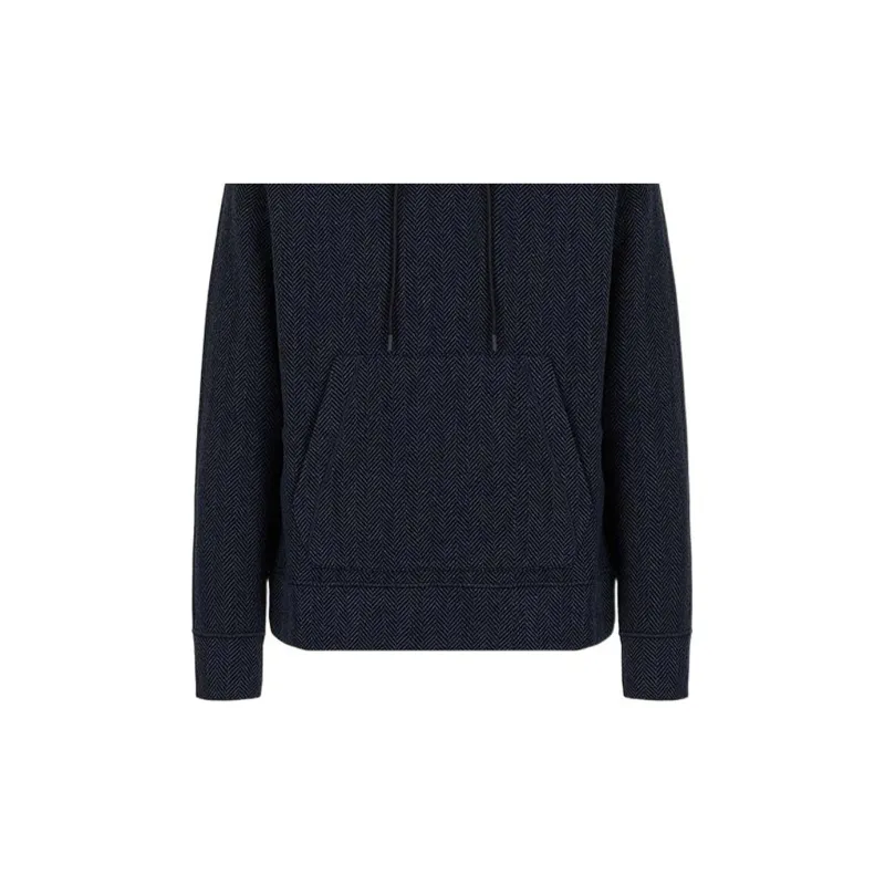 EMPORIO ARMANI FW22 Sweatshirt Men's Navy-3