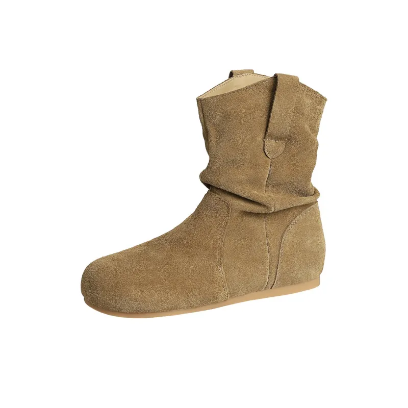 YAFEI XUANYU Ankle Boots 1CM Women's-12