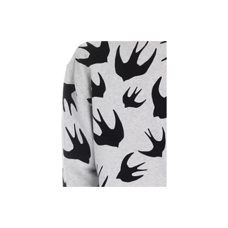 Alexander McQueen Long Sleeved Dresses Women's Gray-4