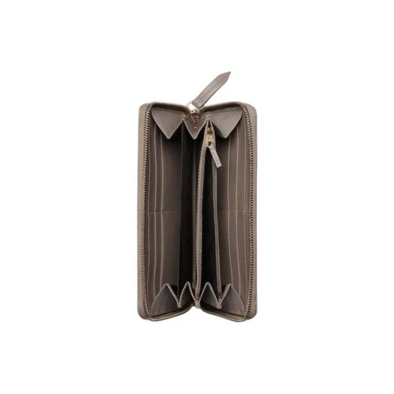 GUCCI GG Marmont Leather Wallet Women's Taupe-3