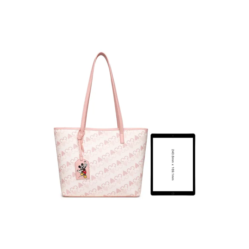 MESUCA Disney Disney Collaboration Disney Collection PU Tote Bag Shopping Bag Shoulder Bags Regular Women's Multicolor-4