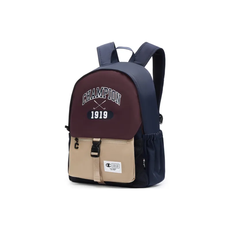 Champion Fabric Backpack Regular Unisex Black/Smoke Gray/Alloy Gray-1