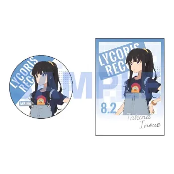 Aniple Lycoris Recoil Takina Inoue Birthday Commemoration Badges