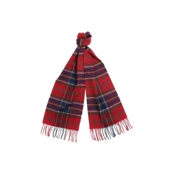 BARBOUR Wool Knit Scarves Unisex Multicolor