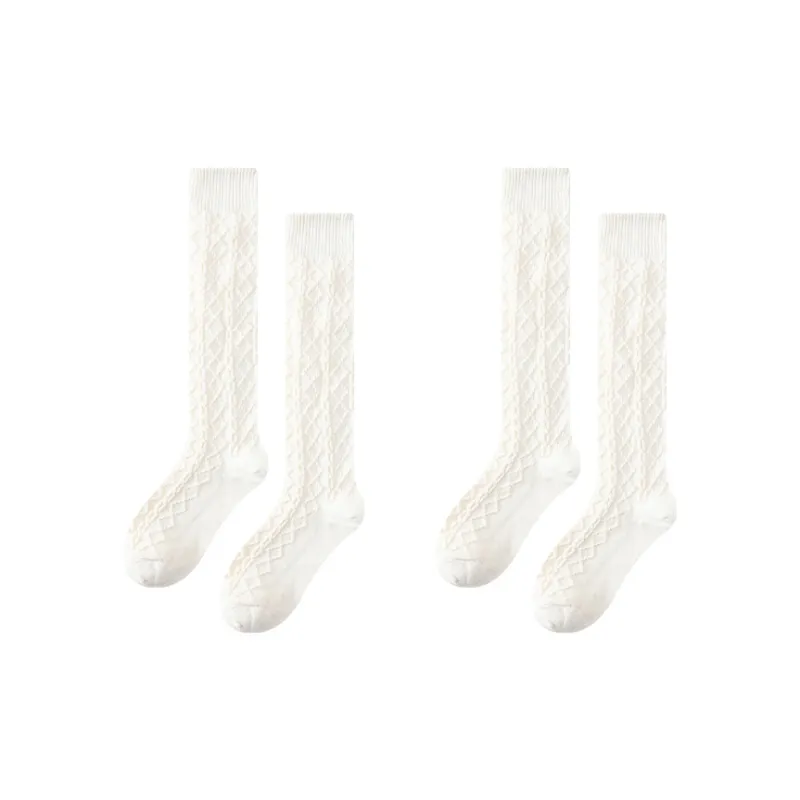 MIIOW Knee High Socks Women's 2 Pack-27