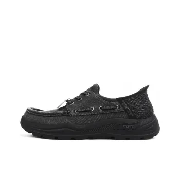 Skechers Arch Fit Motley Anti-Slip Wear-Resistant Low-Top Casual Shoes Men's Dark Gray