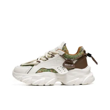 SOURCE Cushioned Anti Slip Wear Resistant Moisture Wicking Lightweight Height Increasing Low Top Chunky Sneakers Men's