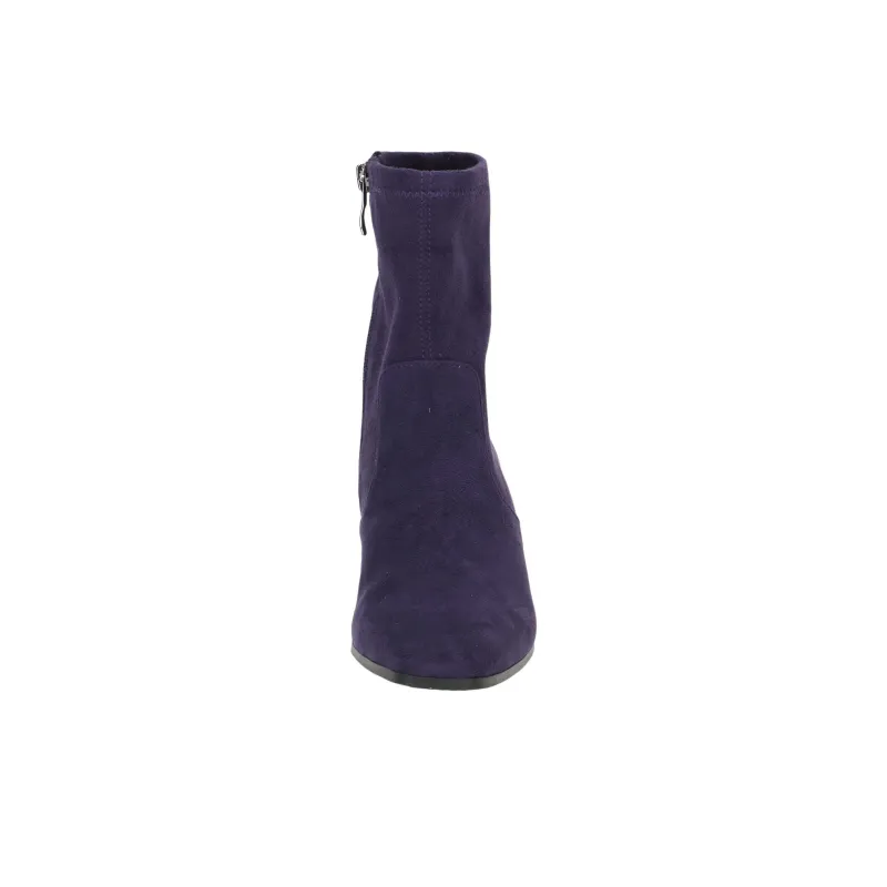 CAPRICE Tracy Ankle Boots 5.8cm Women's Purple-4