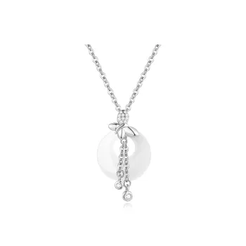 CHINA GOLD Chalcedony Necklaces Women's