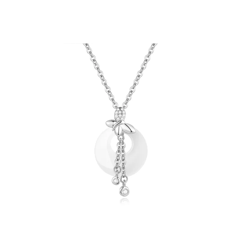 CHINA GOLD Chalcedony Necklaces Women's-0