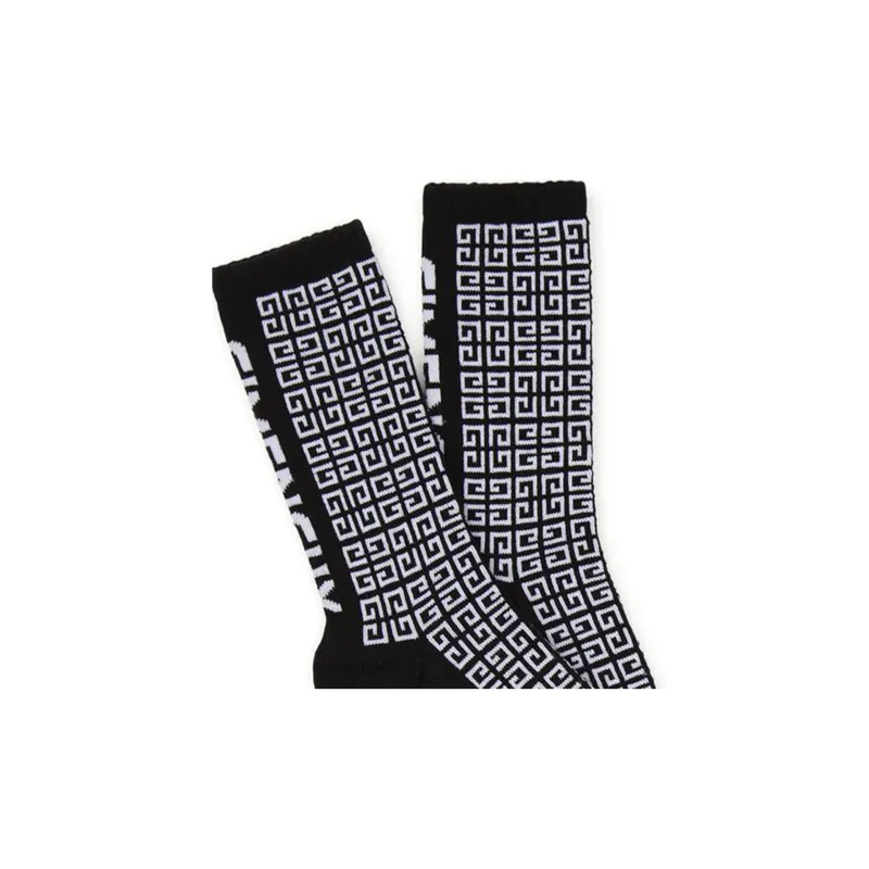 GIVENCHY Mid-Calf Socks Unisex Black-1
