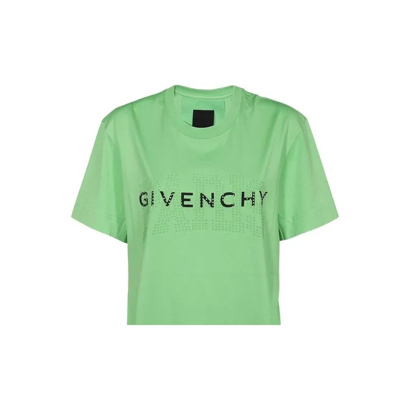 Givenchy T Shirts Women's Green-2