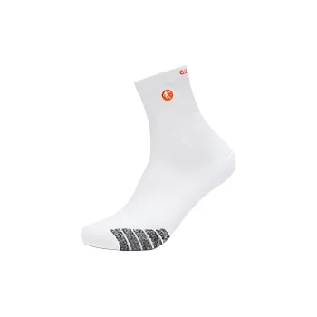 QIAODAN Knee High Socks Women's 1 Pack Jordan White