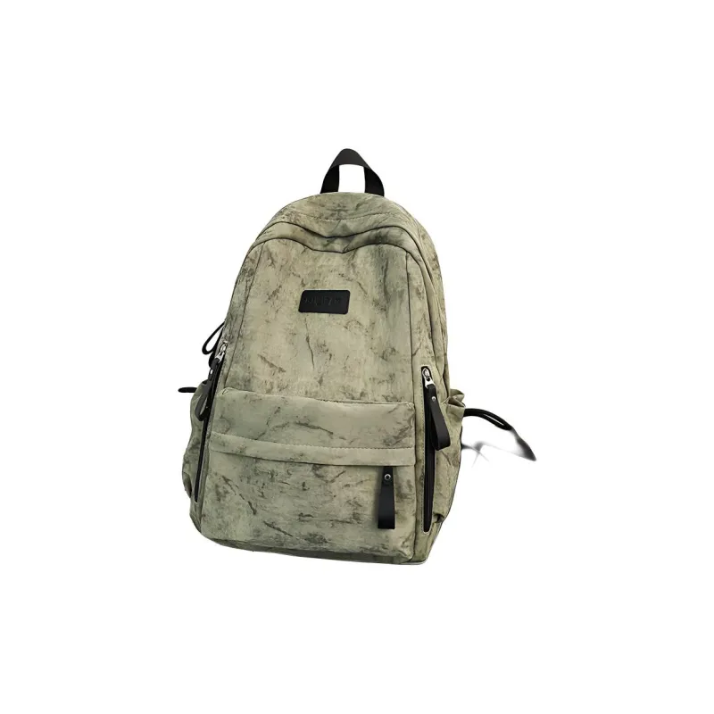 Yalu Nylon Backpack Regular Unisex Ecru/Gray/Black/Burgundy/Green-8