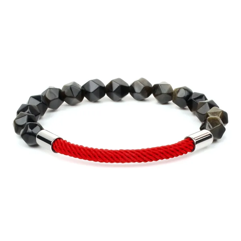 SUSOOK Obsidian Bracelets Unisex-0
