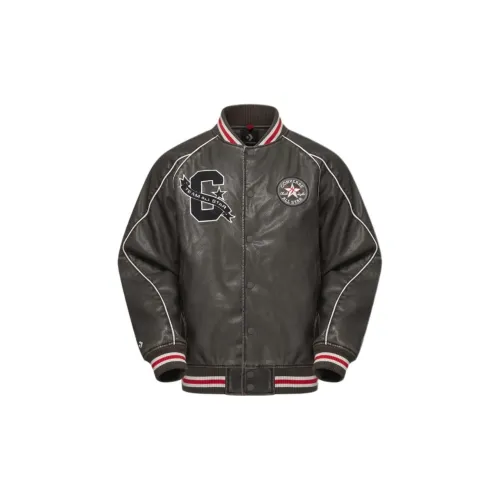 Converse AW24 Baseball Jacket Men's Army Green