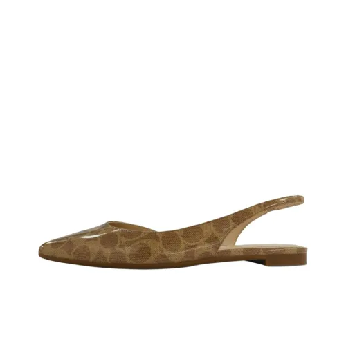 COACH Valerie Slingback Casual Single Shoes Women's Umber