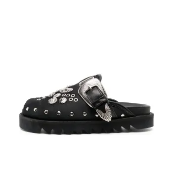 Toga Pulla Closed Toe Slippers Women's Black