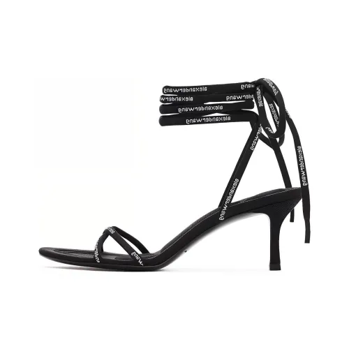Alexander Wang Strap Sandals 5cm Women's Black