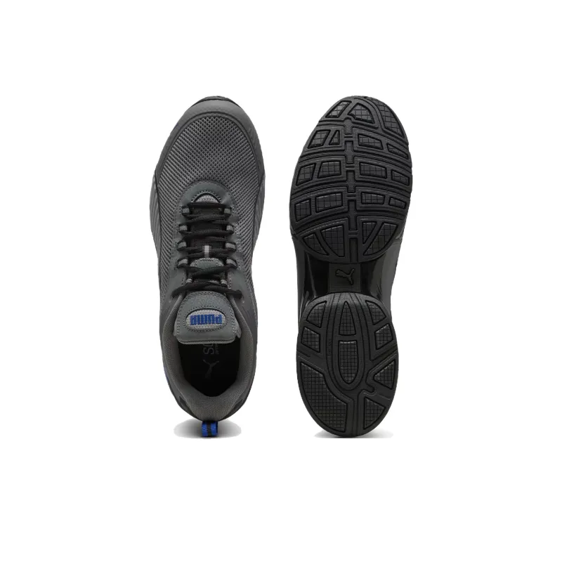 PUMA Slip Resistant Low Top Casual Running Shoes Unisex Gray Black-3