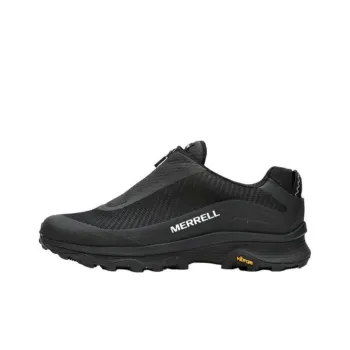 MERRELL Moab Speed Anti-Slip Wear-Resistant Waterproof And Breathable Low-Top Hiking Shoes Men's Black