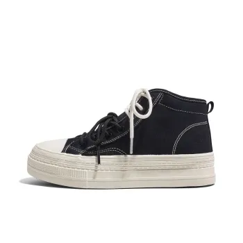 RENBEN Anti Slip And Wear Resistant Warm High Top Canvas Shoes Women's