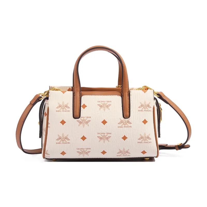 MISS GAIL Artificial Leather One Shoulder Handbag Crossbody Bag Regular Women's Black And White/Beige And Yellow/Pink-3