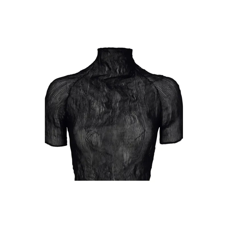ISSEY MIYAKE T Shirt Women's Black-4