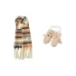 2-Pack (Knit Glove+Orange Scarf)