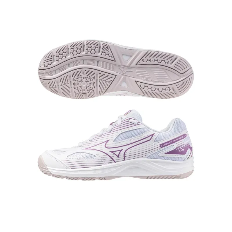 Mizuno Women's Cyclone Speed 4 'White Patrician Purple' Women's-2