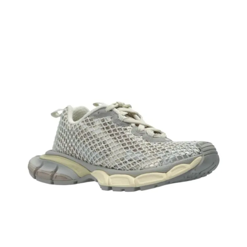 Balenciaga 3XL Mesh Lace Up Sneakers Women's-2