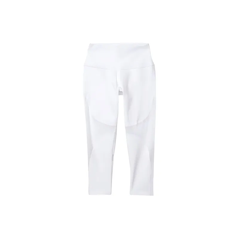 Alo Yoga HIGH WAIST COAST CAPRI Sports Pants Women's White-0
