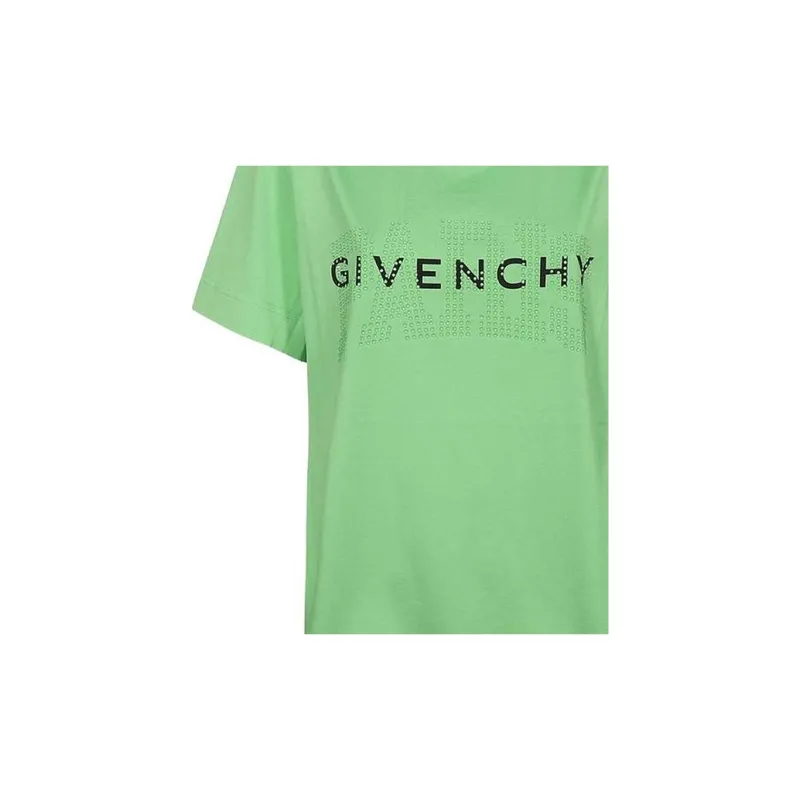 Givenchy T Shirts Women's Green-4