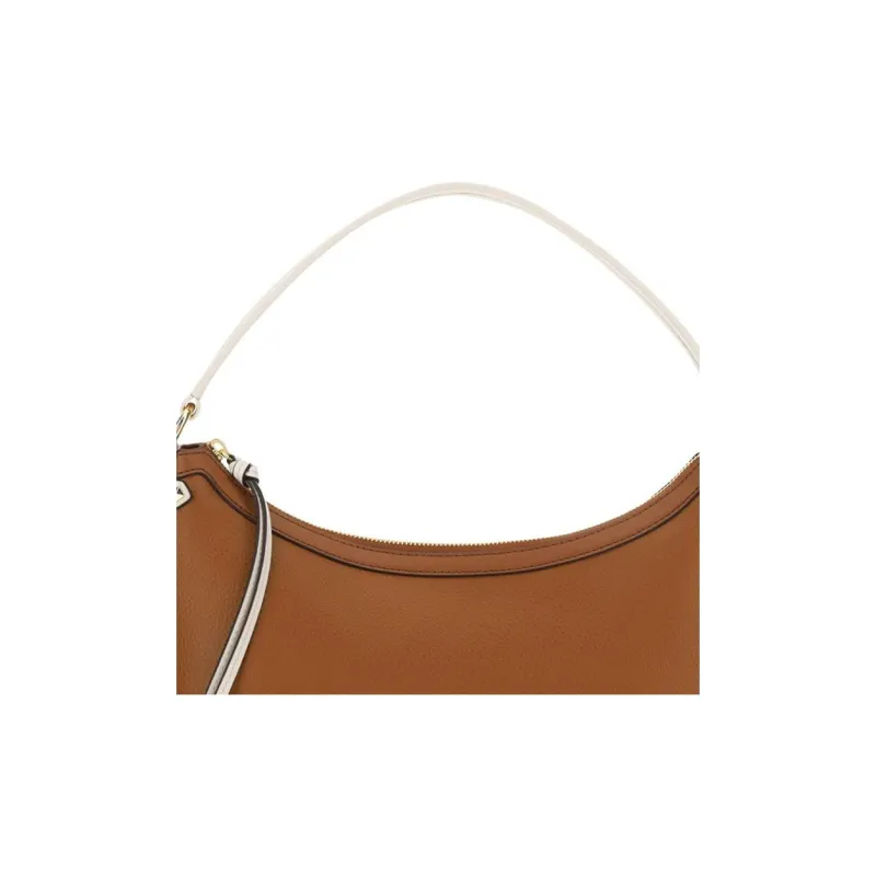 MICHAEL KORS Calfskin One Shoulder Handbag Women's Brown-3