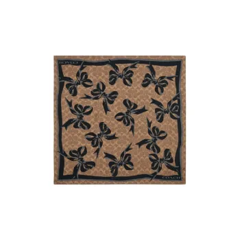 COACH Silk Headwraps Women's Brown