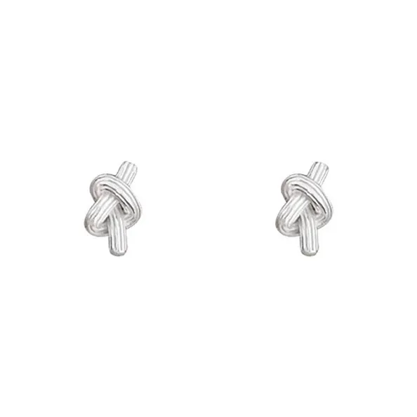 May10th S925 Silver Stud Stud Earrings Women's-0