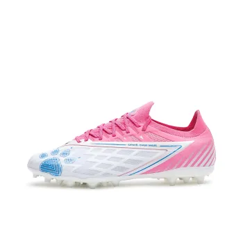 KELME Glimpse Soccer Shoes Unisex Low Top White Pink