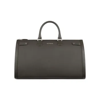 STEFANO RICCI Calfskin Travel Bag Men's Gray