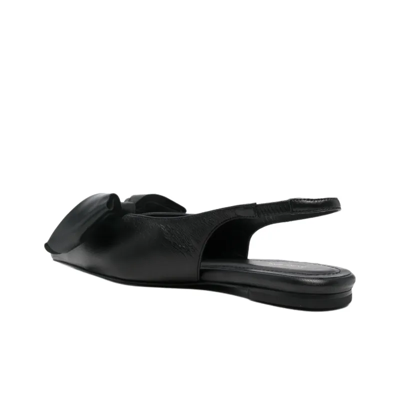 Anine Bing Logo Plaque Ballet Flats Women's-3