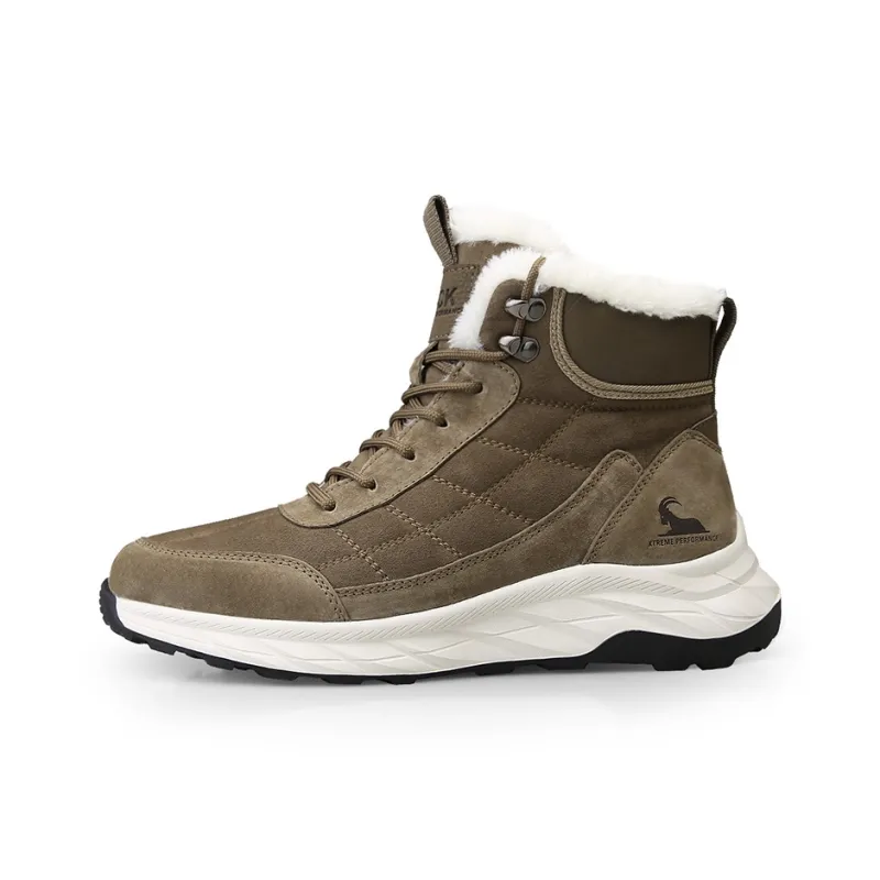 BECK Warm Wear Resistant Slip Resistant Crew Snow Boots Men's-1
