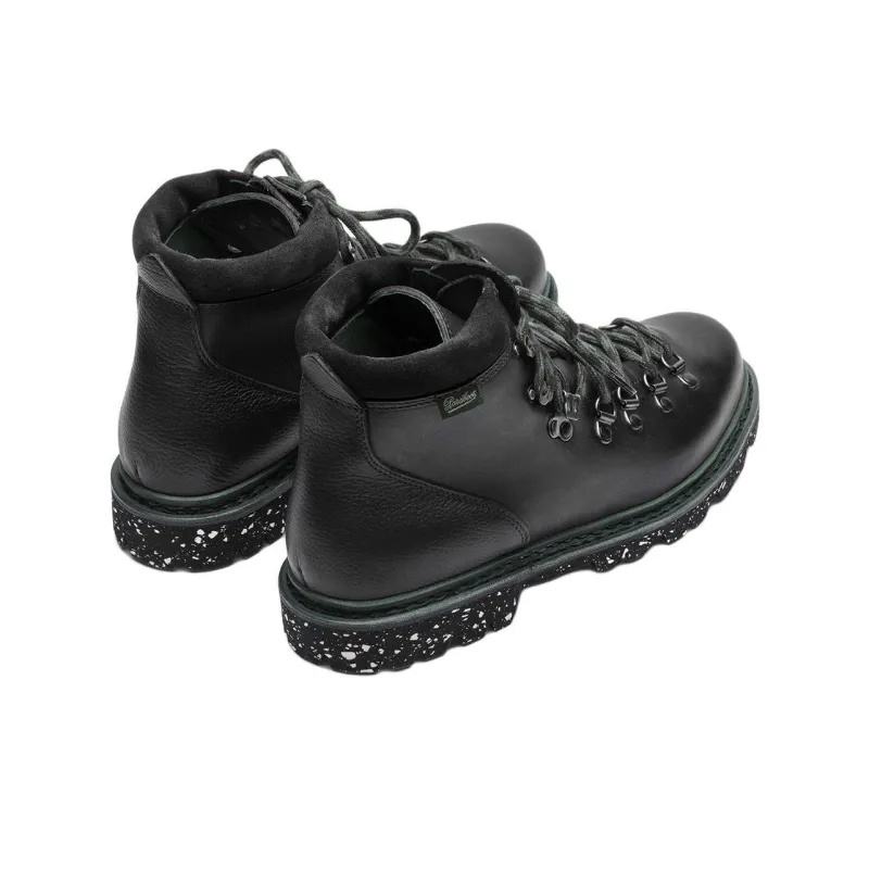 PYRENEX x Paraboot Avoriaz Ankle Boots Men's Black-4
