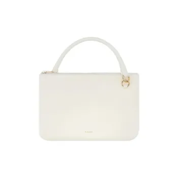 JIL SANDER Logo Printed Zipped Crossbody Bag