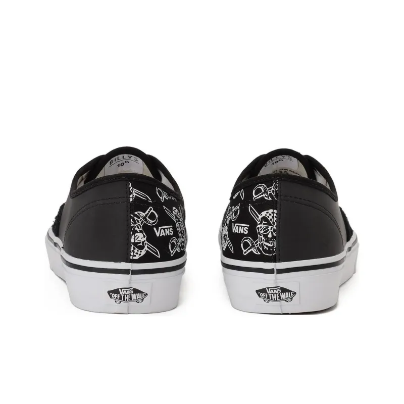 BILLY'S ENT 10th x Vans Authentic Anti Slip Wear Resistant Low Top Skateboard Shoes Unisex Black-3