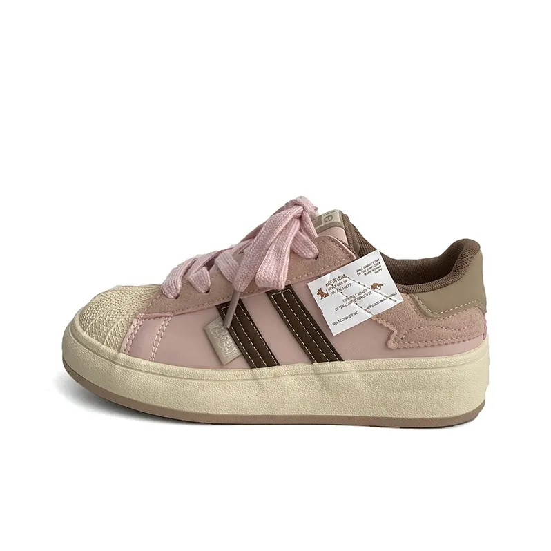 Than Than Me Slip-Resistant Low-Top Skateboard Shoes Women's-0